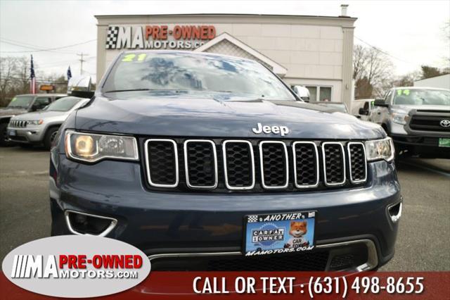 used 2021 Jeep Grand Cherokee car, priced at $30,599