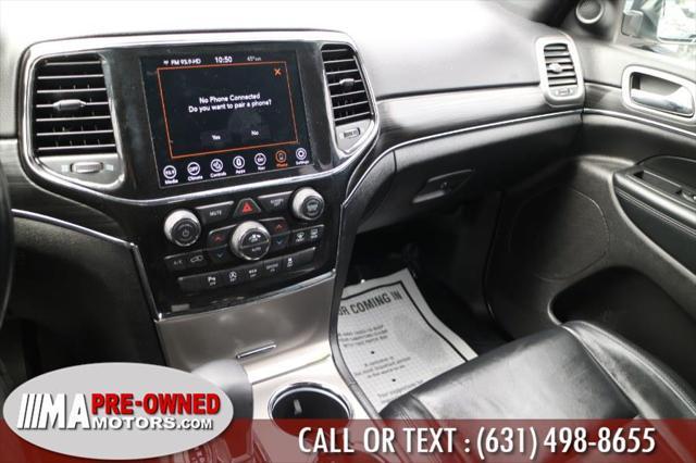 used 2021 Jeep Grand Cherokee car, priced at $30,599