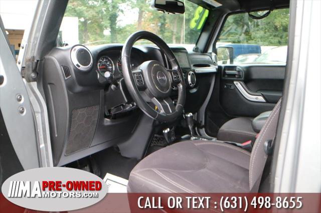 used 2013 Jeep Wrangler Unlimited car, priced at $13,495