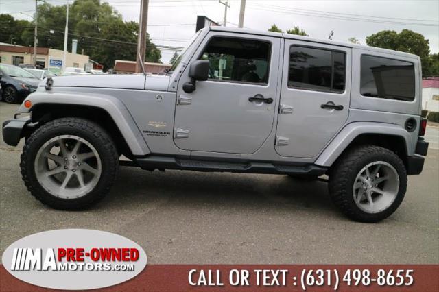 used 2013 Jeep Wrangler Unlimited car, priced at $13,495