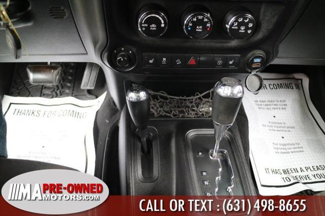 used 2013 Jeep Wrangler Unlimited car, priced at $13,495