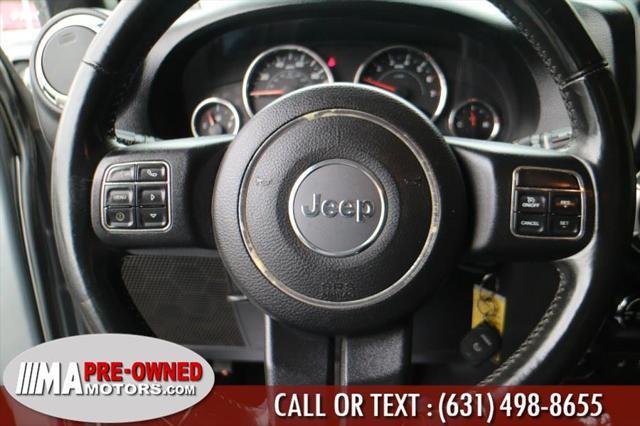 used 2013 Jeep Wrangler Unlimited car, priced at $13,495