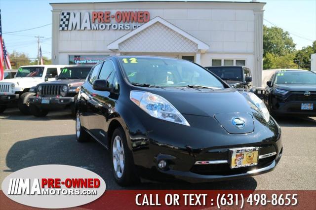 used 2012 Nissan Leaf car, priced at $4,495