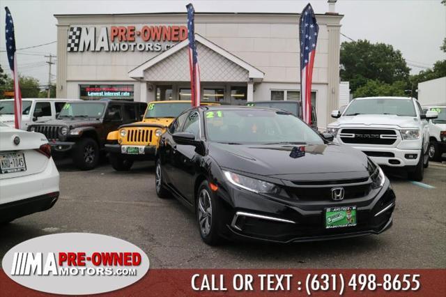 used 2021 Honda Civic car, priced at $20,995