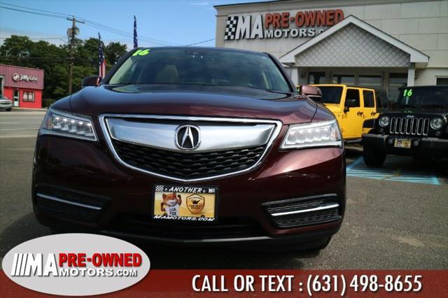 used 2016 Acura MDX car, priced at $18,995