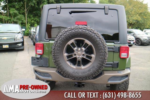 used 2016 Jeep Wrangler Unlimited car, priced at $19,995