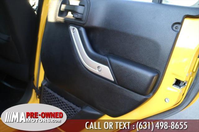 used 2015 Jeep Wrangler Unlimited car, priced at $26,495