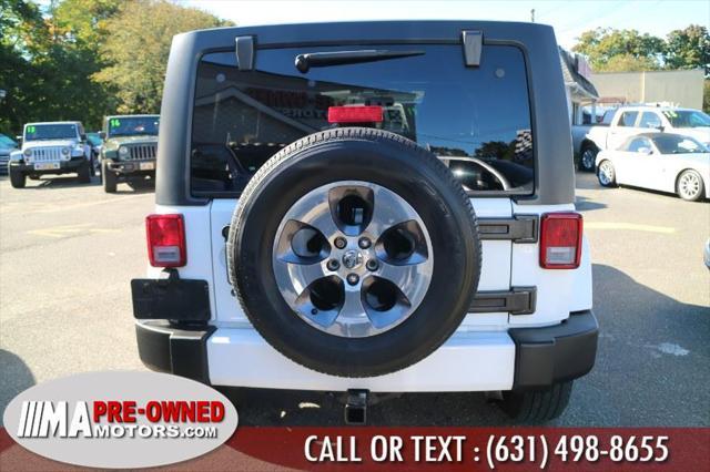 used 2016 Jeep Wrangler Unlimited car, priced at $20,985