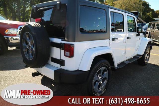 used 2016 Jeep Wrangler Unlimited car, priced at $20,985