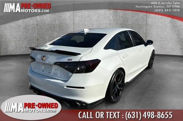 used 2022 Honda Civic Si car, priced at $26,995