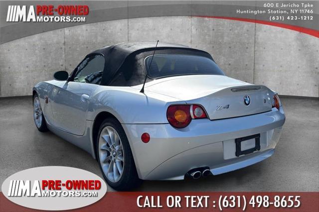 used 2003 BMW Z4 car, priced at $9,995