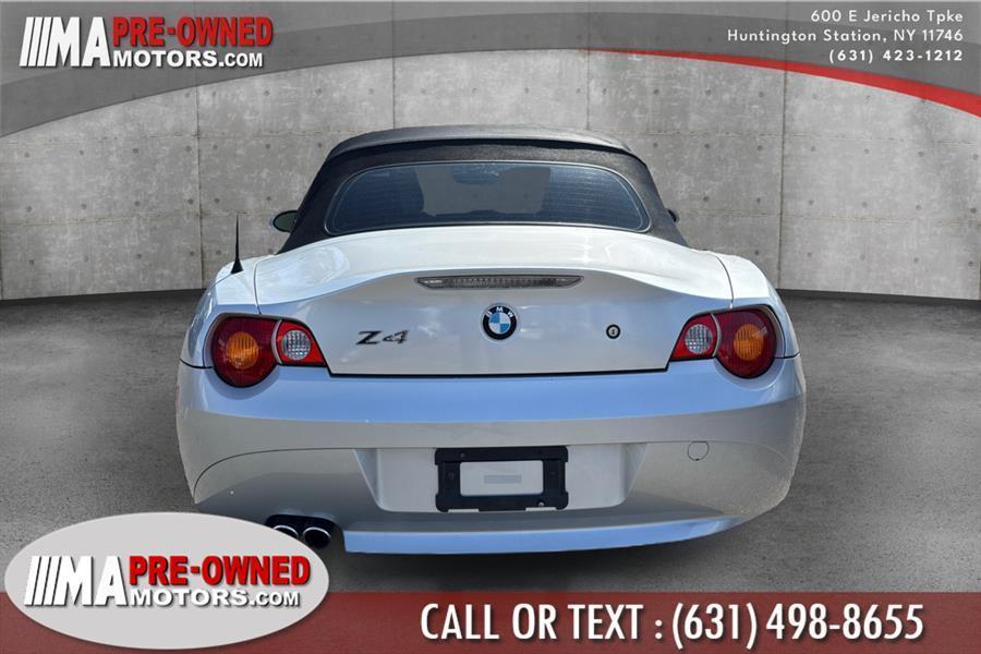 used 2003 BMW Z4 car, priced at $9,995