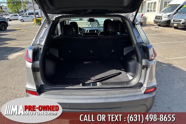 used 2021 Jeep Cherokee car, priced at $24,599