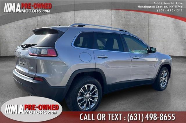 used 2021 Jeep Cherokee car, priced at $24,599
