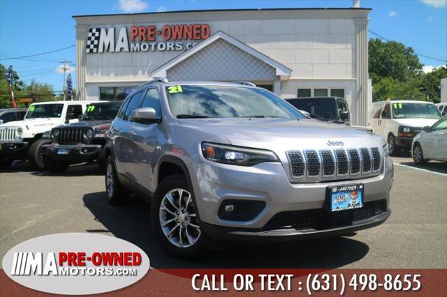 used 2021 Jeep Cherokee car, priced at $23,990