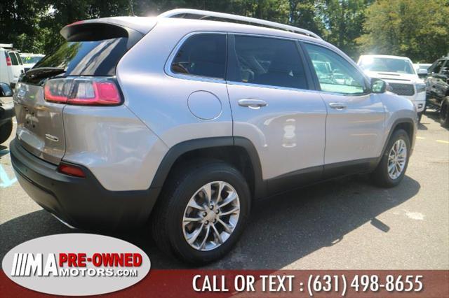 used 2021 Jeep Cherokee car, priced at $23,990