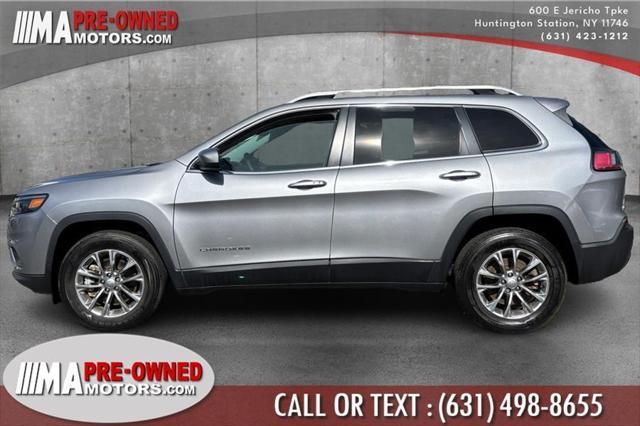 used 2021 Jeep Cherokee car, priced at $24,599