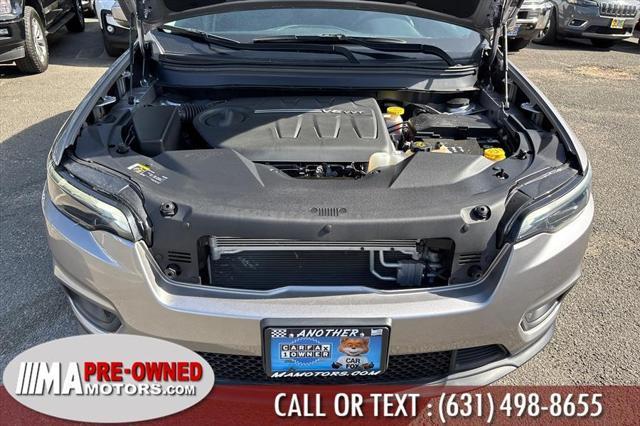 used 2021 Jeep Cherokee car, priced at $24,599