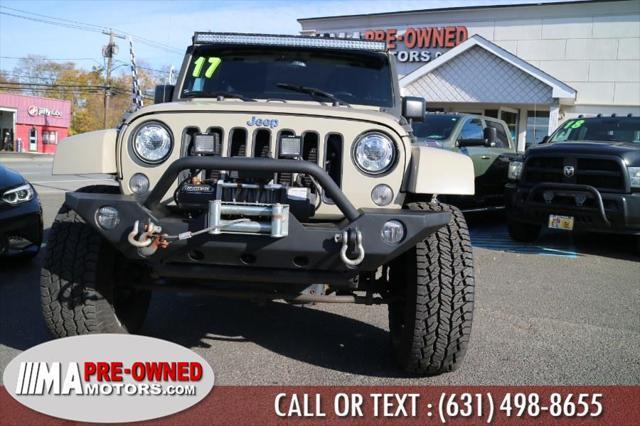 used 2017 Jeep Wrangler Unlimited car, priced at $25,995