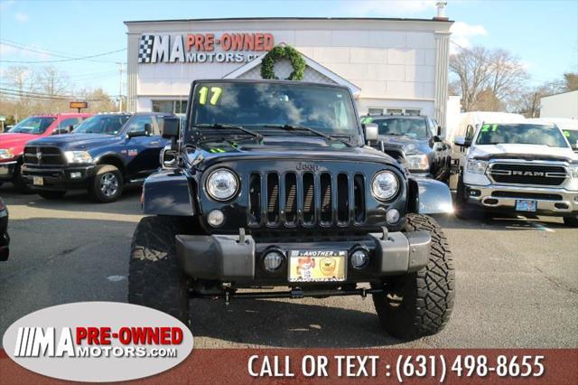 used 2017 Jeep Wrangler Unlimited car, priced at $24,995