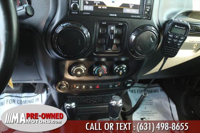 used 2017 Jeep Wrangler Unlimited car, priced at $24,995