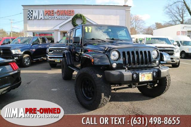 used 2017 Jeep Wrangler Unlimited car, priced at $24,995