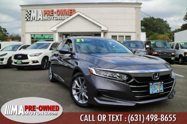 used 2021 Honda Accord car, priced at $20,985