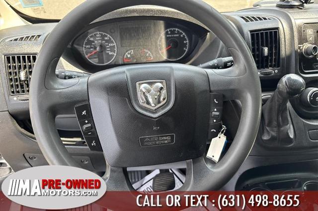 used 2018 Ram ProMaster 2500 car, priced at $15,995