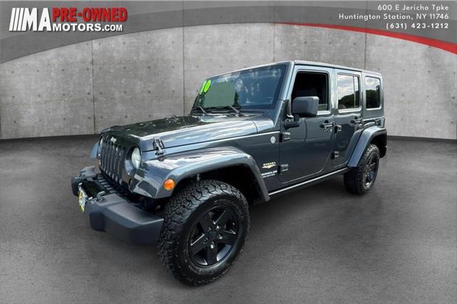 used 2010 Jeep Wrangler Unlimited car, priced at $9,995