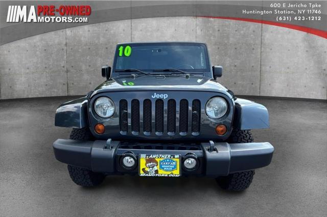 used 2010 Jeep Wrangler Unlimited car, priced at $9,995