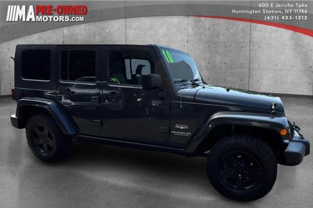 used 2010 Jeep Wrangler Unlimited car, priced at $9,995