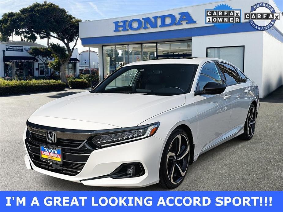 used 2021 Honda Accord car, priced at $25,800