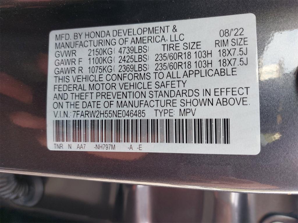 used 2022 Honda CR-V car, priced at $26,382