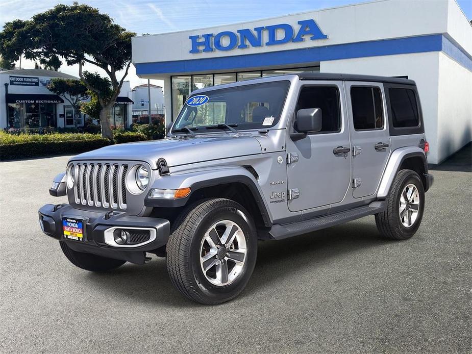 used 2020 Jeep Wrangler Unlimited car, priced at $26,498