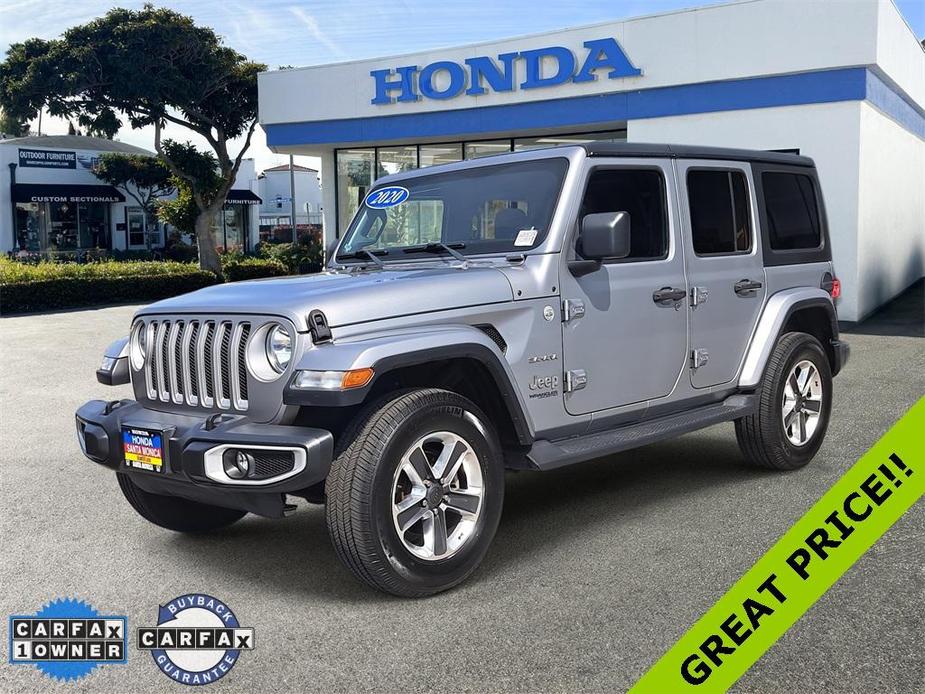 used 2020 Jeep Wrangler Unlimited car, priced at $25,948