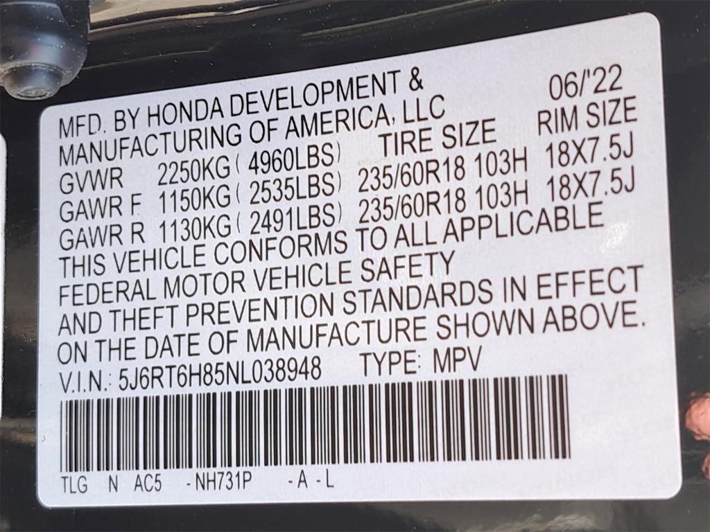 used 2022 Honda CR-V Hybrid car, priced at $29,999