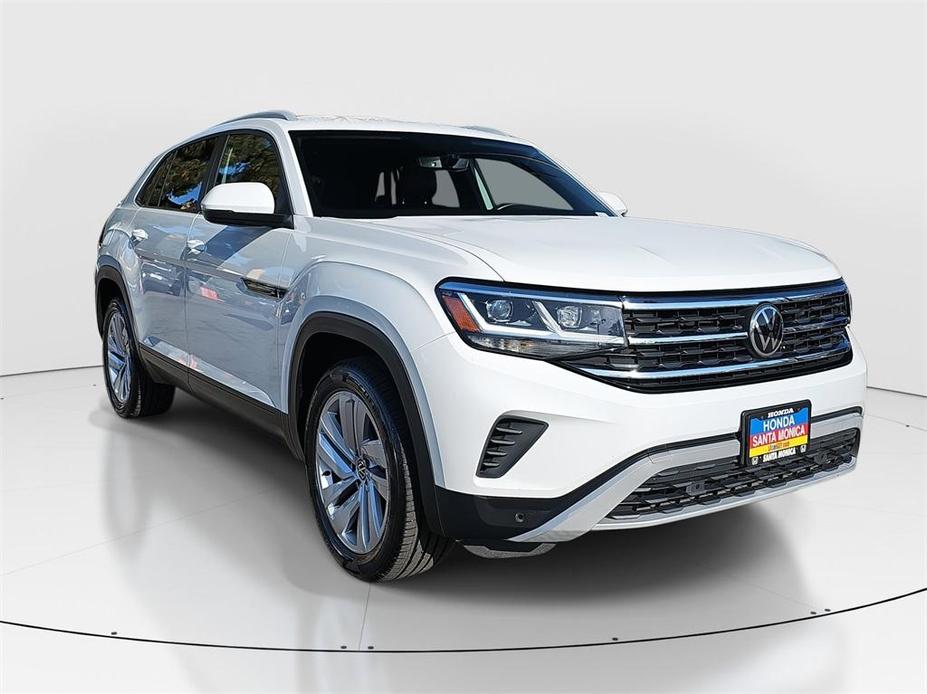 used 2021 Volkswagen Atlas Cross Sport car, priced at $23,600