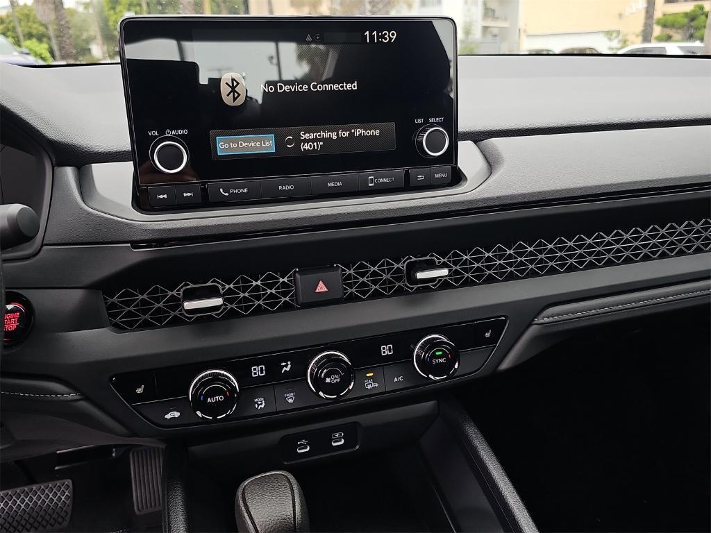 new 2025 Honda Accord car, priced at $31,710