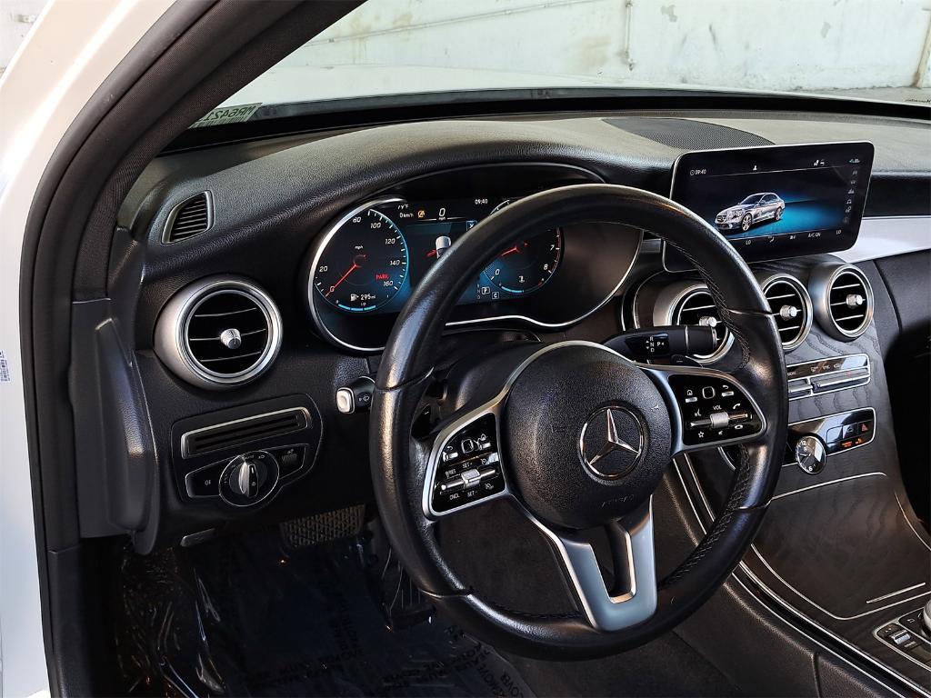 used 2021 Mercedes-Benz C-Class car, priced at $27,600