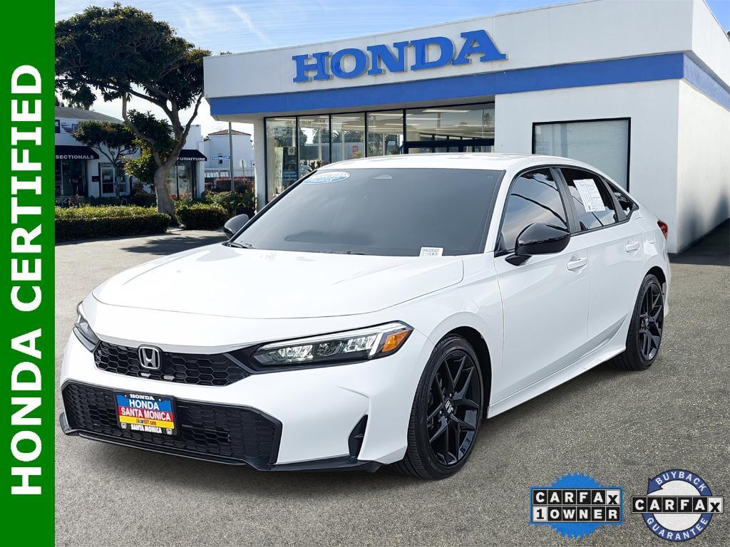 used 2025 Honda Civic car, priced at $25,000