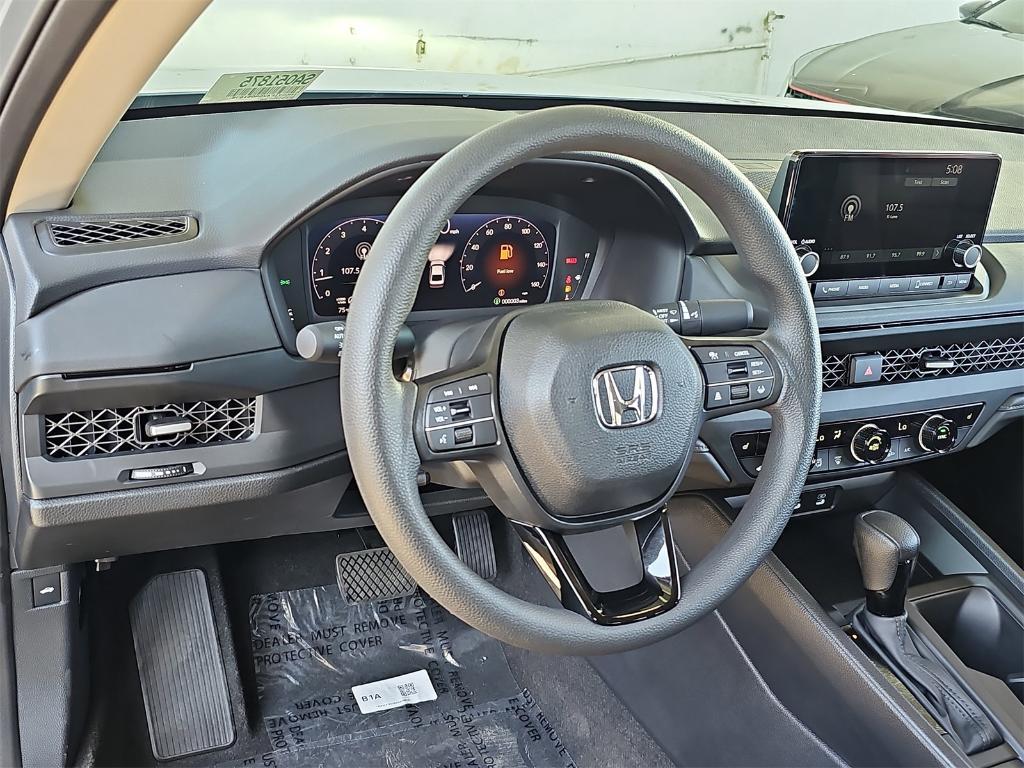 new 2025 Honda Accord car, priced at $30,996
