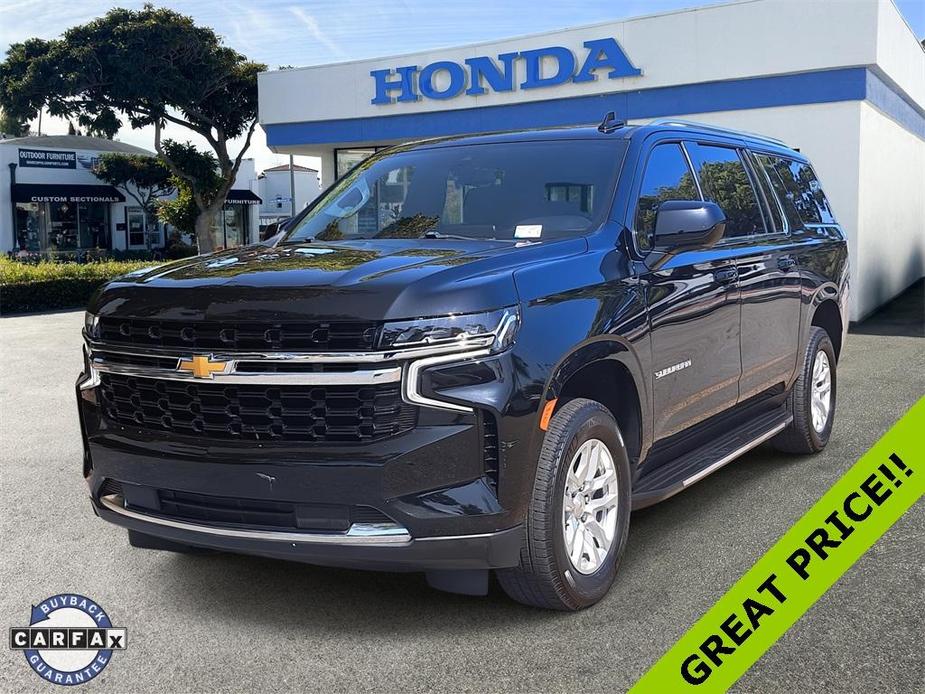 used 2021 Chevrolet Suburban car, priced at $37,300