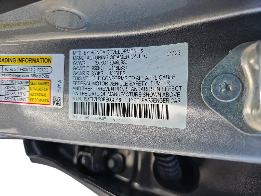 used 2023 Honda Civic car, priced at $26,999