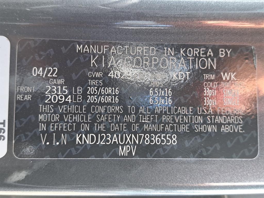 used 2022 Kia Soul car, priced at $15,119
