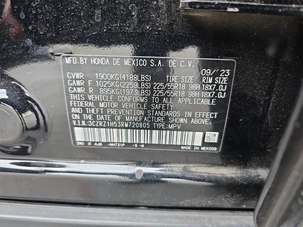used 2024 Honda HR-V car, priced at $28,500