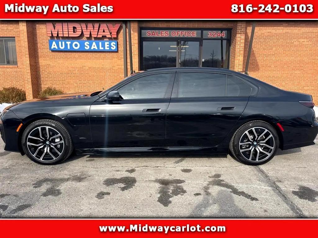 used 2024 BMW 750e car, priced at $92,850