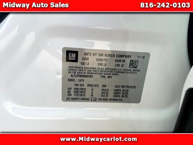 used 2019 Chevrolet Trax car, priced at $10,250