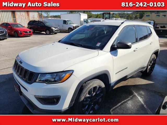 used 2021 Jeep Compass car, priced at $15,750