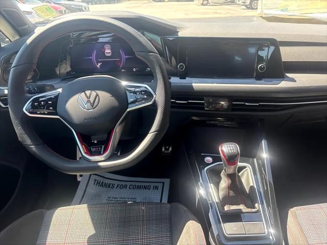 used 2024 Volkswagen Golf GTI car, priced at $23,850