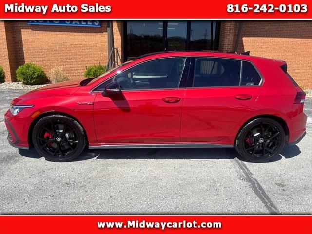 used 2024 Volkswagen Golf GTI car, priced at $23,850